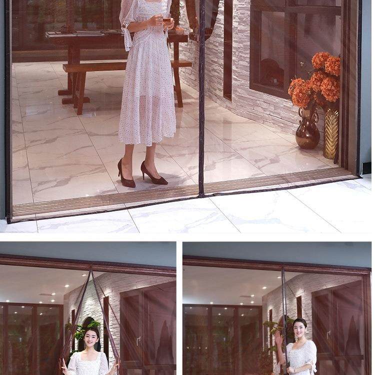 春夏魔防蚊网门帘术门无品牌/贴磁性季纱窗加密加厚卧室条纹软纱,居家日用,纱窗/纱门,淘宝优惠券,粉丝福利购,淘宝优惠卷