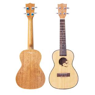 重尤克里1寸字合里板2/面单/全单106小吉他刻LOGO