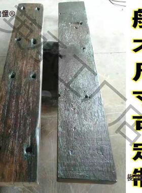 船木隔台板板面手工老旧风化复古老船木马护台墙DIZ桌吧台板麦麦