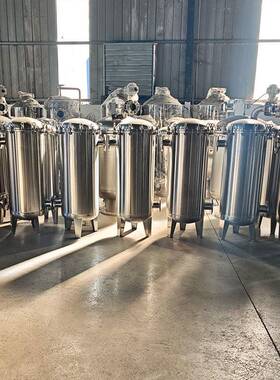 30不钢式袋过XHC滤器PP布袋精密过滤工锈业4用污水井水泥沙前置滤