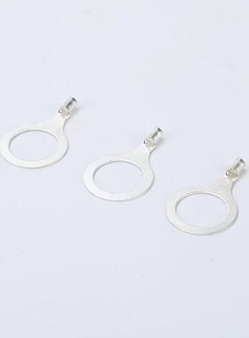 冷压端O子T1.5-12黄紫铜鼻1子圆型只裸端头线端子裸端子000UQX/包