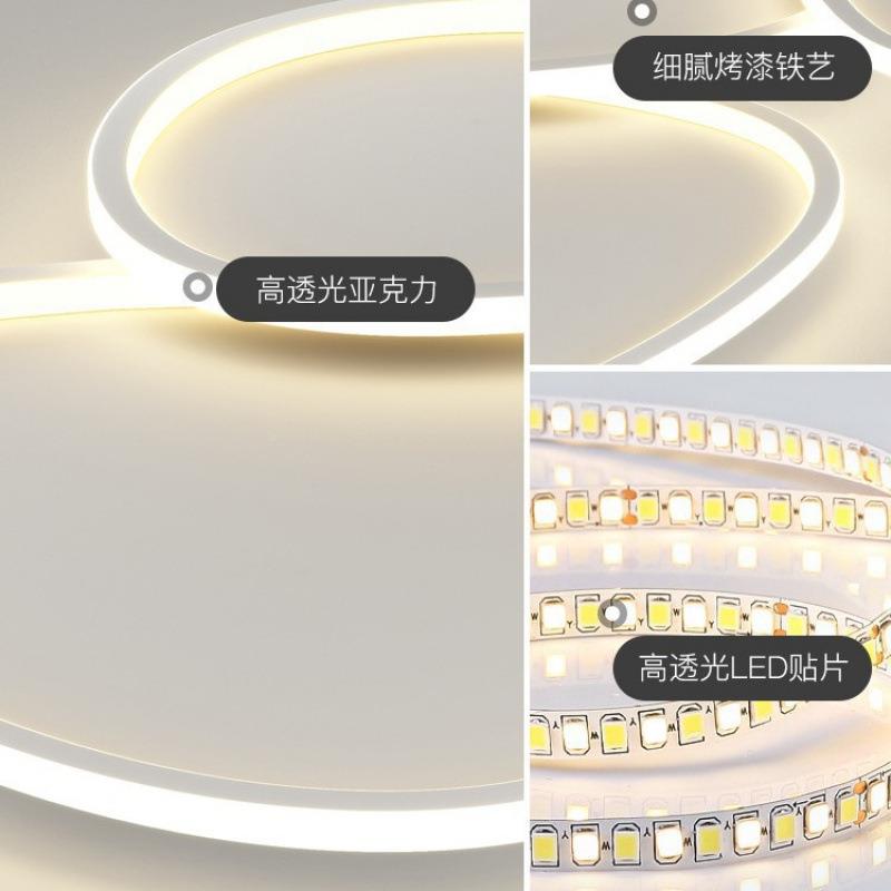 客厅主灯吸云朵顶灯中灯具卧大全现代简约大657气山室极简奶油风