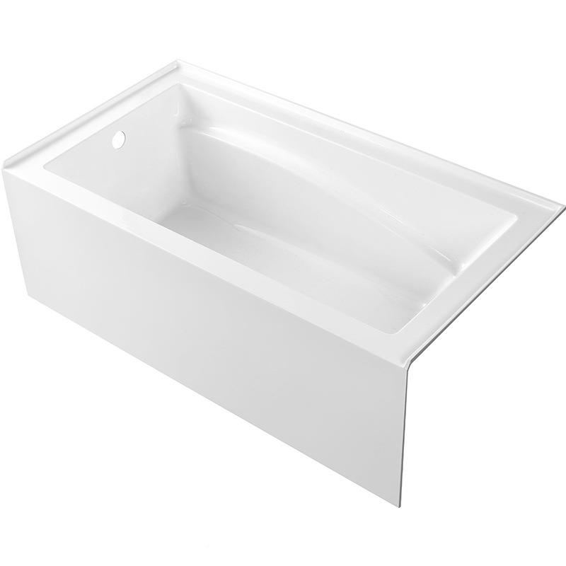 U厂家直销方形北246美市长场亚克力内嵌式裙边浴缸6x32英寸0CPC认