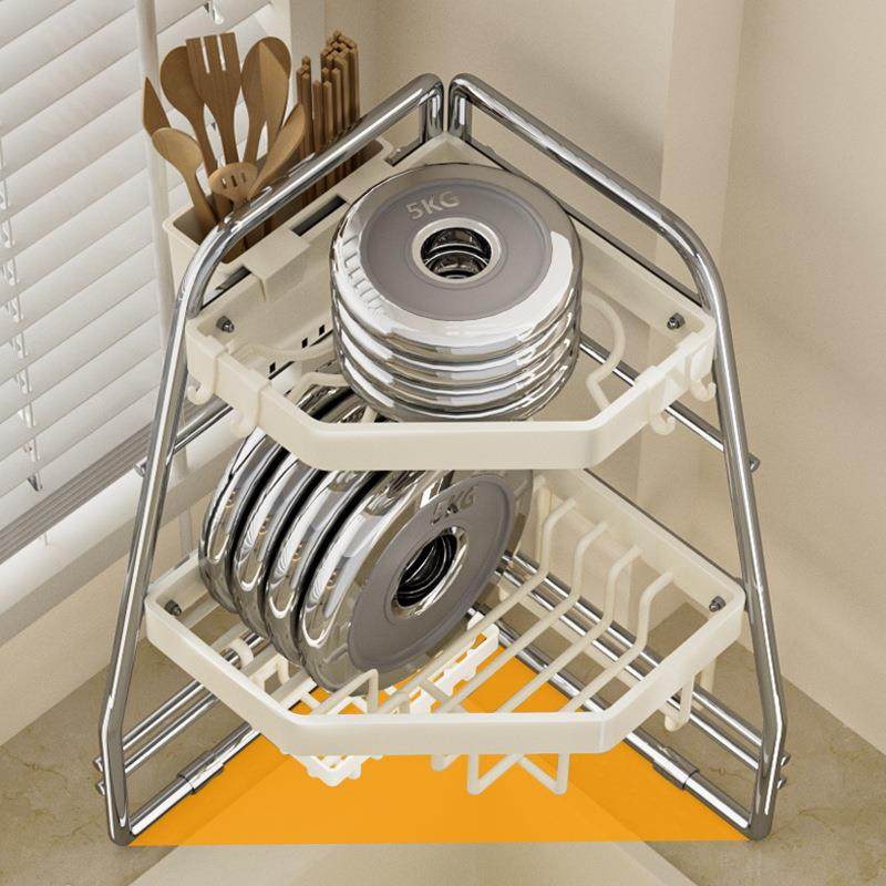厨房角置架物多功能碗盘收纳沥水架洗池碗水SS-007-S槽台面放碗碟,厨房/烹饪用具,抹布架/厨房清洁收纳架,淘宝优惠券,粉丝福利购,淘宝优惠卷