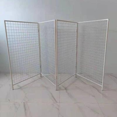 折叠移动325网格架架幼儿园作展示架画展美品术会展览展落地屏风