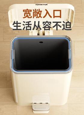 不容锈钢垃圾桶用厨房客卫生厅收纳轻家奢大量极简高颜值金属ABX-
