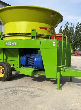 筒转农式秸秆碎打机花生秧稻草碎草机作物高喷草捆粉VSZ碎机