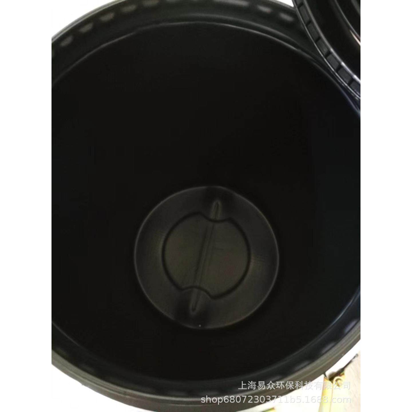 120L耐塑料桶黑桶120KG法兰桶化工桶口桶耐酸碱桶腐RZP厚蚀加大圆