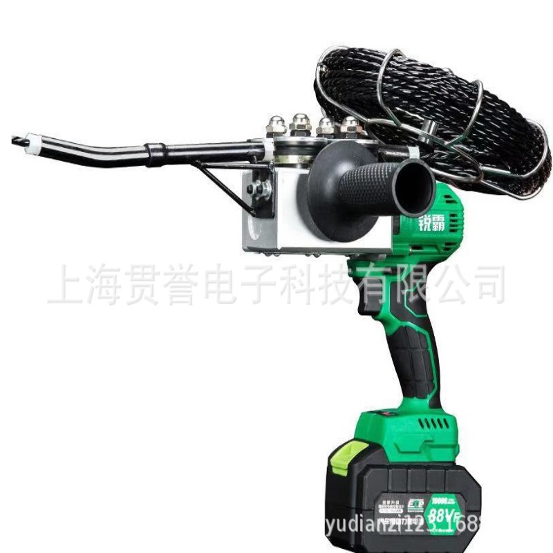 CX-8006锐霸穿线机 20米引线充电式锂电穿线机电工穿管器引线机