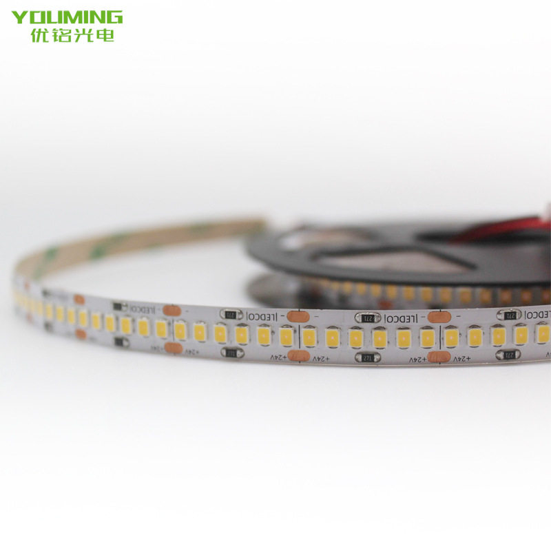 厂家供应线形灯用2835高显指Ra95灯条 240灯 10MM 24V 28W 4000K