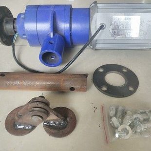 温室大棚便携侧置式卷帘机电机棉被卷放保温通风卷帘机配件一套