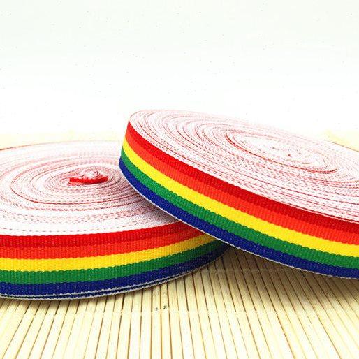 藏族特色手工五彩绳子 金刚绳 挂经幡专用绳子宽1.7cm