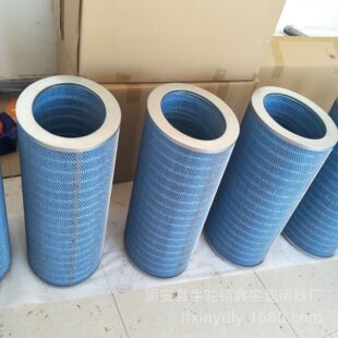 厂家供应纳米阻燃空气滤筒工业F9材质P034584折叠滤芯