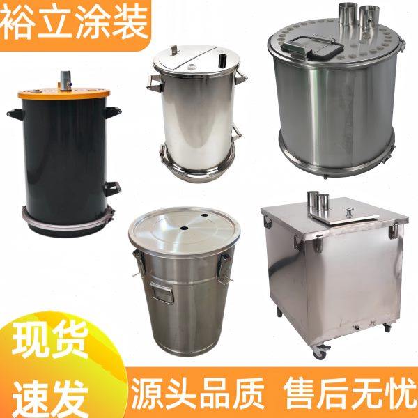 不锈钢供粉桶方形粉桶圆形硫化桶静电喷塑机流化桶大容量集中供粉,机械设备,涂装设备,淘宝优惠券,粉丝福利购,淘宝优惠卷