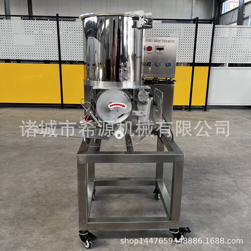 全自动黑椒鸡块成型机商用鱼饼虾饼麦乐鸡块汉堡肉饼制作成型机