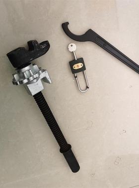 GSQ-M60铁路倒插锁P50道岔钩锁器轨道钩锁器莲花座道岔钩锁器