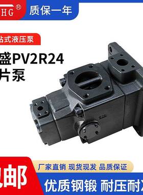 PV2R24-53/59/65/75-60/66/76/85系列高压液压油泵定量双联叶片泵
