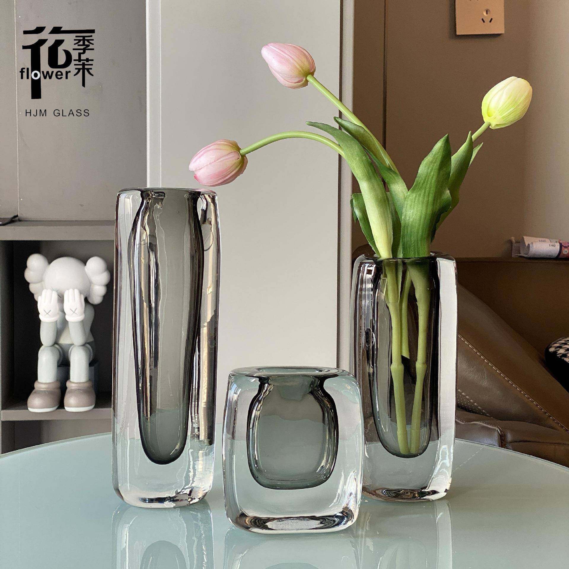 HJM-轻奢简网红琉璃玻璃花瓶创意摆件客厅餐桌透明插花水培装饰品,机械设备,其他机械设备,淘宝优惠券,粉丝福利购,淘宝优惠卷