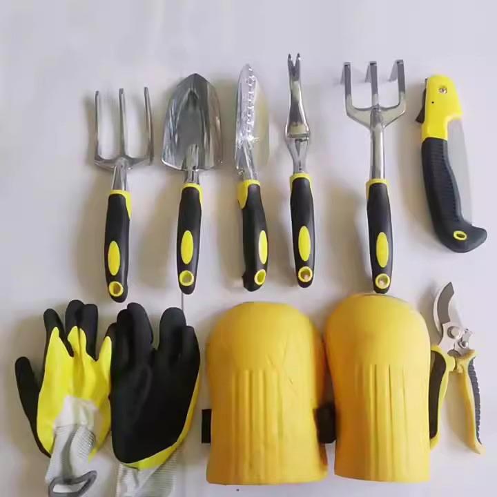农用工具套装铝合金制花园工具套装春游挖野菜移苗好帮手五金工具