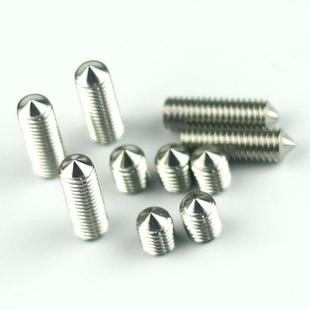 M8304不锈钢内六角紧定螺钉gb78止负螺丝DIN914机米