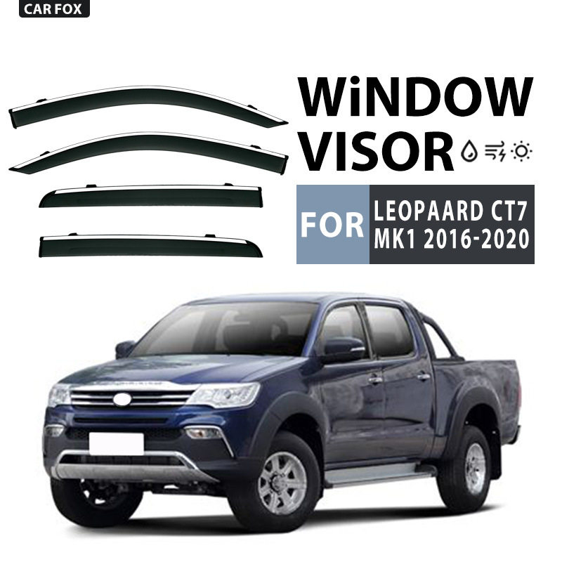 适用于长丰猎豹CT7车窗晴雨挡雨遮阳板LeopaardCT7Windowvisor