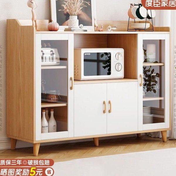 新疆包邮餐边柜现代简约家用厨房碗柜客厅靠墙储物柜子置物收纳橱,商业/办公家具,办公茶水柜,淘宝优惠券,粉丝福利购,淘宝优惠卷