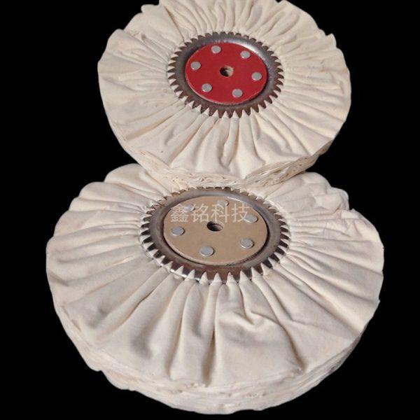 抛光风轮防羽布风轮府绸风布轮棉布轮铁芯布轮镜面抛光布轮