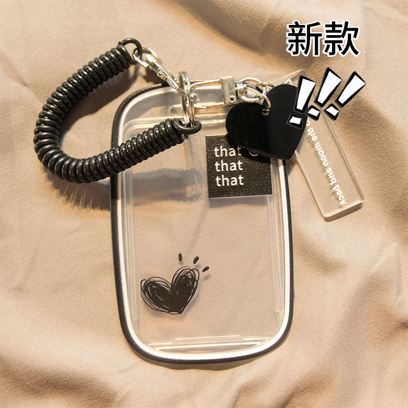 公交卡保护套ins风学生饭卡校园