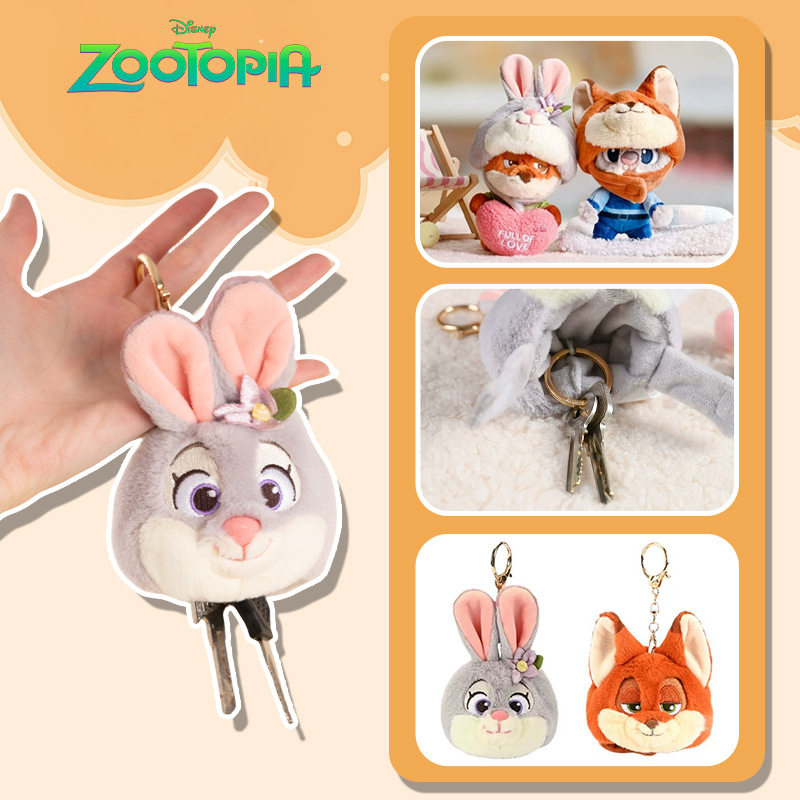 正版毛绒挂件疯狂动物城春意朱迪