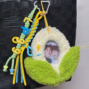 雷朋周边甜玉米卡套钥匙扣包包挂饰情侣挂件痛包配饰挂饰