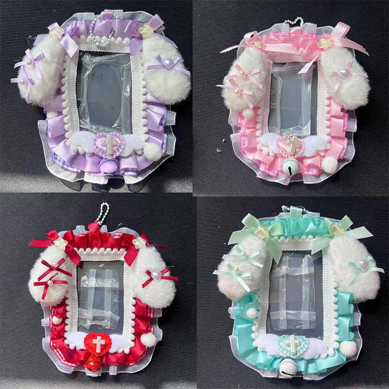 蕾丝明星咕卡套翅膀动漫周边原创