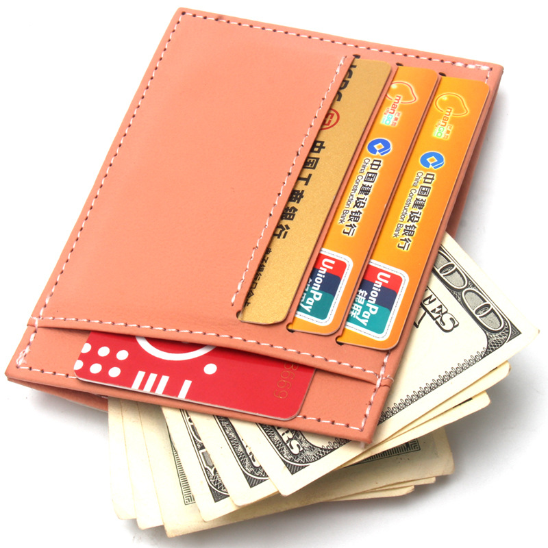 多卡位名片夹加大号轻薄款美金夹