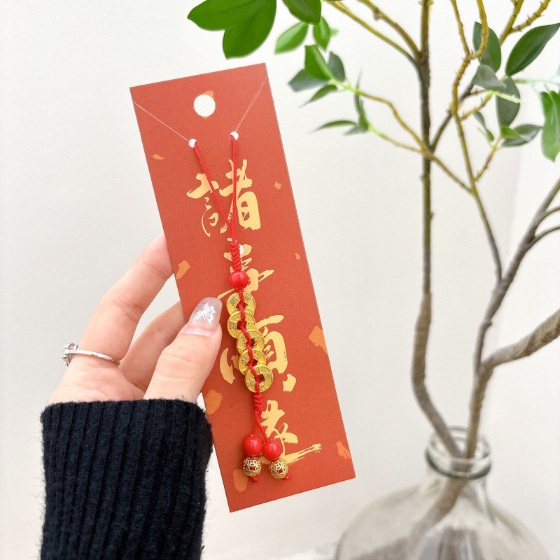 厂家金色古铜钱五帝钱不掉色手工