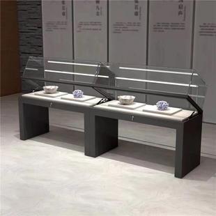 博物馆展示柜台文物收藏古玩玉器玻璃展柜产品纪念馆陈列文物展柜