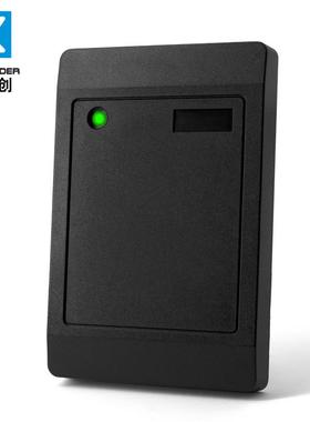 13.56MHz非接触式M1卡RS485读卡器IC门禁读头抗金属干扰读头