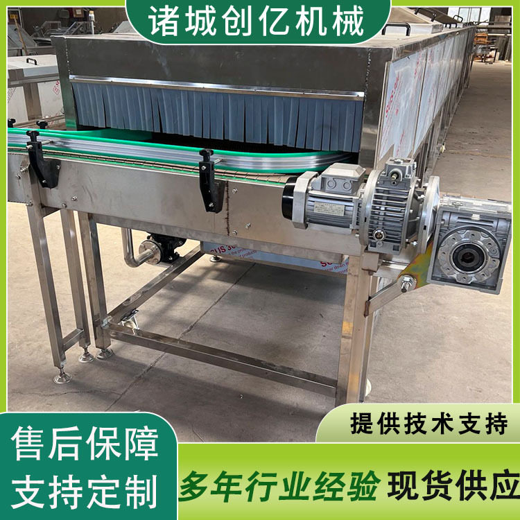 饮品喷淋巴氏杀菌机牛奶乳品灭菌机全自动喷淋杀菌冷却流水线