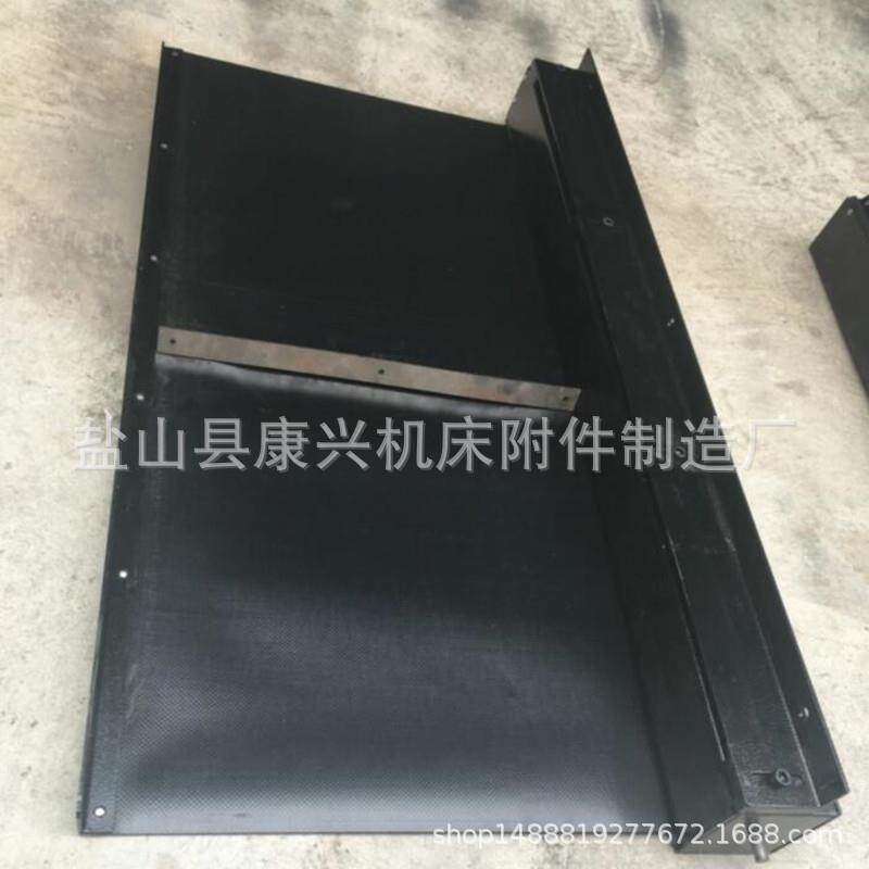 不反光防尘自动弹回卷帘式防护罩机床机械小空间使用伸缩防护帘