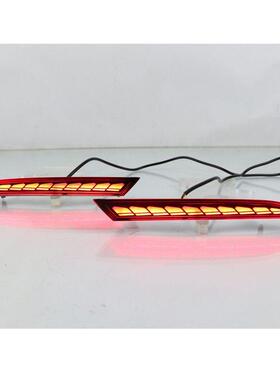 适用于红旗19-22款HS5后杠灯新hs5流光贯穿灯改装LED流水灯后雾灯