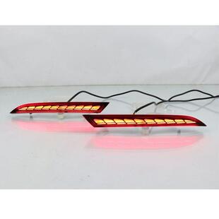 适用于红旗19-22款HS5后杠灯新hs5流光贯穿灯改装LED流水灯后雾灯