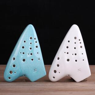 演奏级陶笛三管AC调专业陶瓷制作初学学生入门乐器音色准确