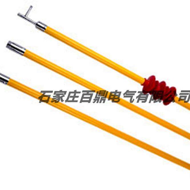 供应DCB伸缩型令克棒35kv绝缘操作杆百鼎牌防雨拉闸杆35kv拉杆