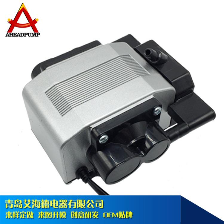 微型电磁泵气压按摩椅鱼缸用dc12v微型静音大流量气泵25-30LPM