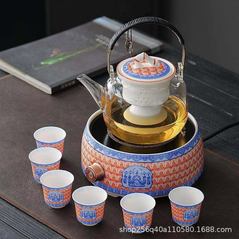 煮茶泡茶烧水电陶炉家用玻璃煮茶套装玻璃茶壶煮茶壶泡茶壶煮茶炉,农用物资,其他肥料,淘宝优惠券,粉丝福利购,淘宝优惠卷