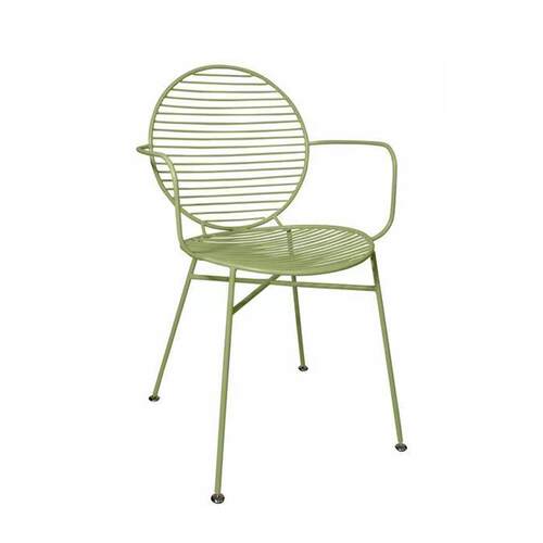 北欧铁丝缕空椅铁艺网红休闲奶茶店桌椅组合创意设计师靠背餐椅