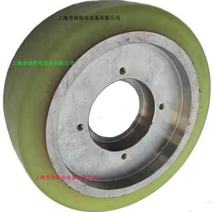 1.5T现代电动堆高叉车HBR15前轮承载轮子升高机聚氨酯负载轮轱辘