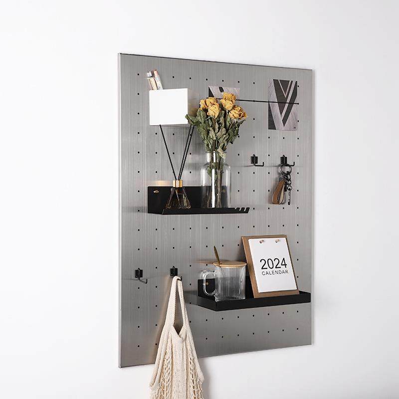 拉丝不锈铁洞洞板收纳整理置物架厨房不生锈不锈钢洞洞板定,农用物资,其他肥料,淘宝优惠券,粉丝福利购,淘宝优惠卷