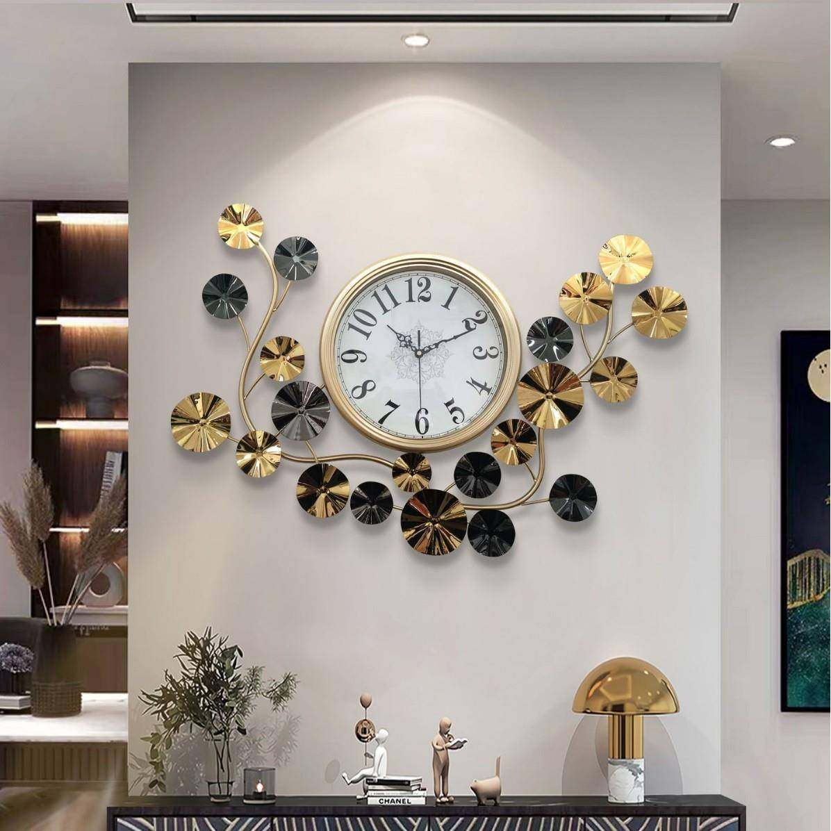 钟表挂钟客厅时尚创意时钟挂表简约墙上家用装饰挂墙电子石英钟