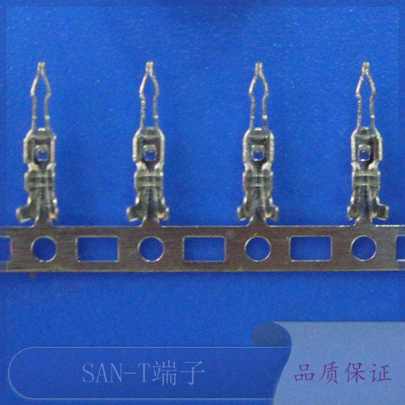 SAN-T连绕端子焊板插件2.0mm打线端子磷铜11000只/卷