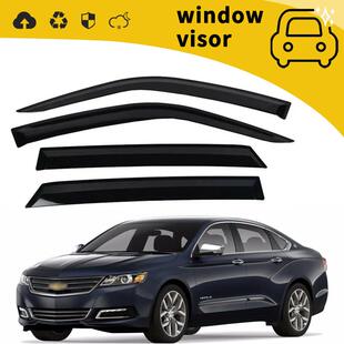 适用于10-14款雪佛兰IMPALA雨挡车门晴雨挡车窗雨眉挡雨板改装饰
