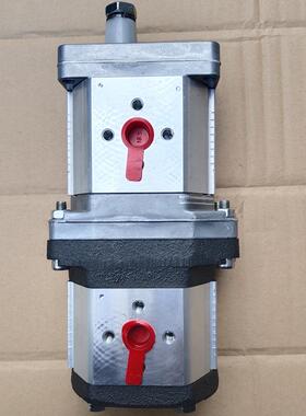 GHPA3-D-30+ALPP3-D-50双联齿轮泵双联泵油泵MARZOCCHI马祖奇